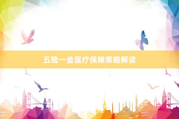 五险一金医疗保障策略解读